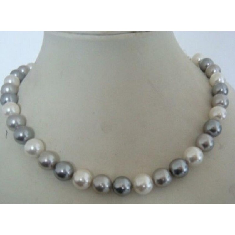 Pearl Trim Chain - AAAA ที่สวยงาม + 9-10 มม.ธรรมชาติ Tahitian