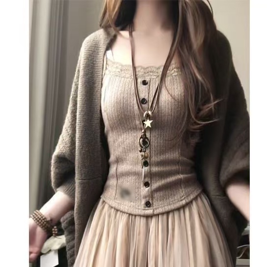 ชุด 3 ชิ้น สไตล์เกาหลี หรูหรา  - Elastic Lace Trim บทวิจารณ์และราคา