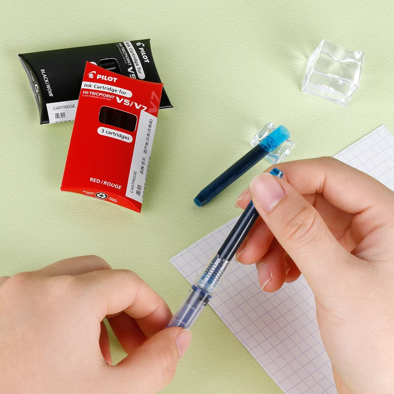ปากกาเจลหมึกน้ำ Pilot V5 รุ่นอ - Pilot Pen V5 บทวิจารณ์และราคา