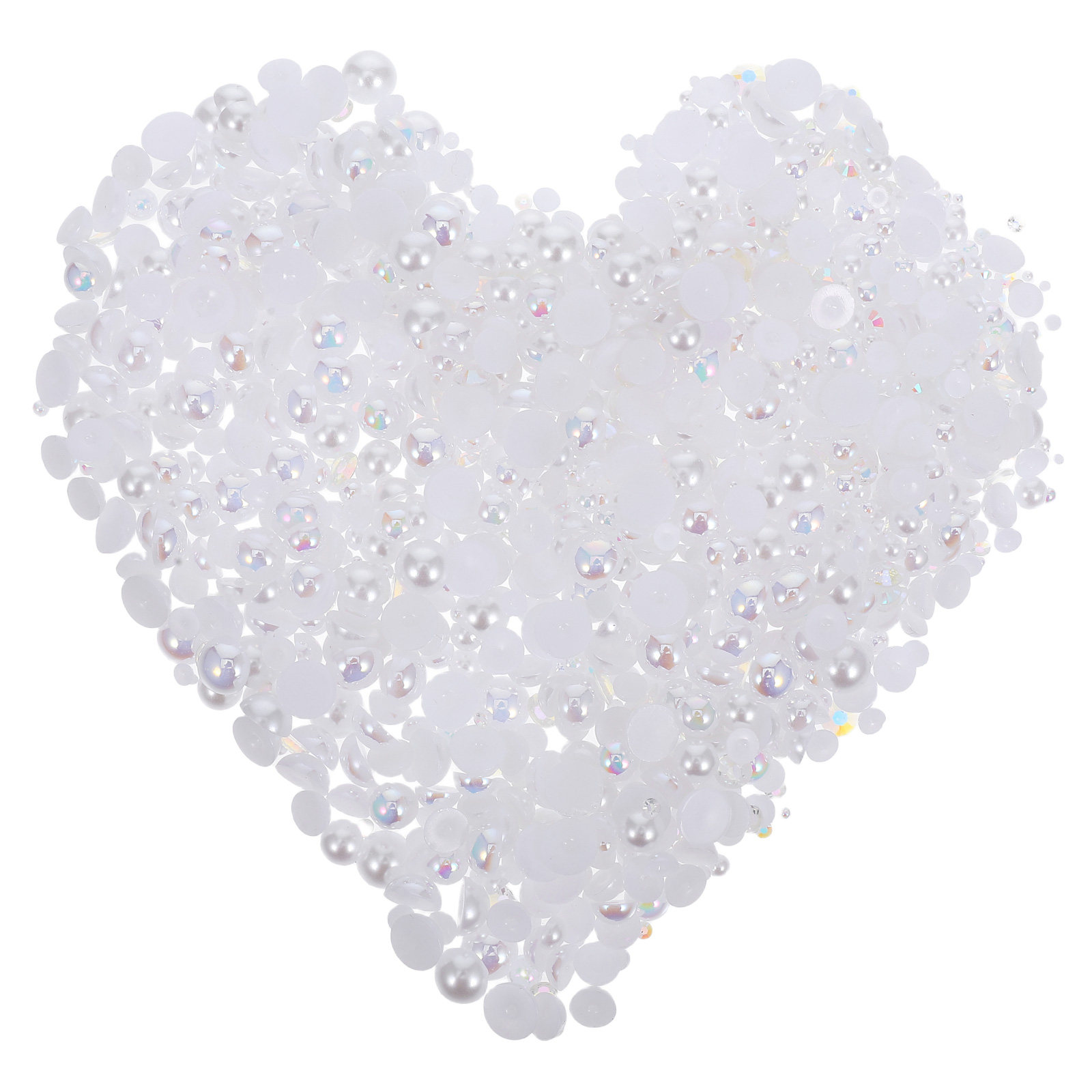 1 แพ็ค ไข่มุกหลังแบนและพลอยเที - Embellishment Glue Craft บทวิจารณ์และราคา