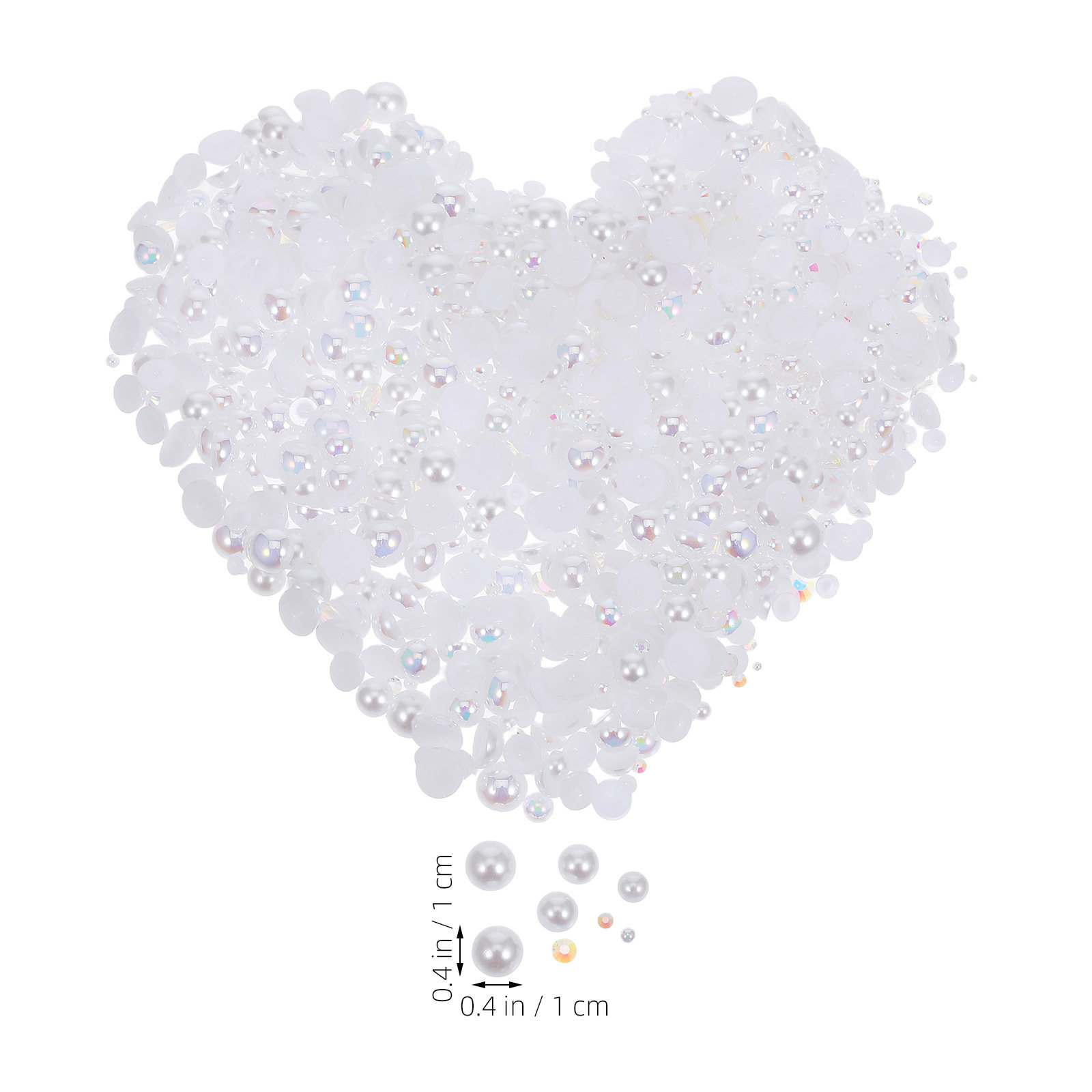 1 แพ็ค ลูกปัดเรซิ่นประดับมุก ค - Embellishment Glue Craft บทวิจารณ์และราคา
