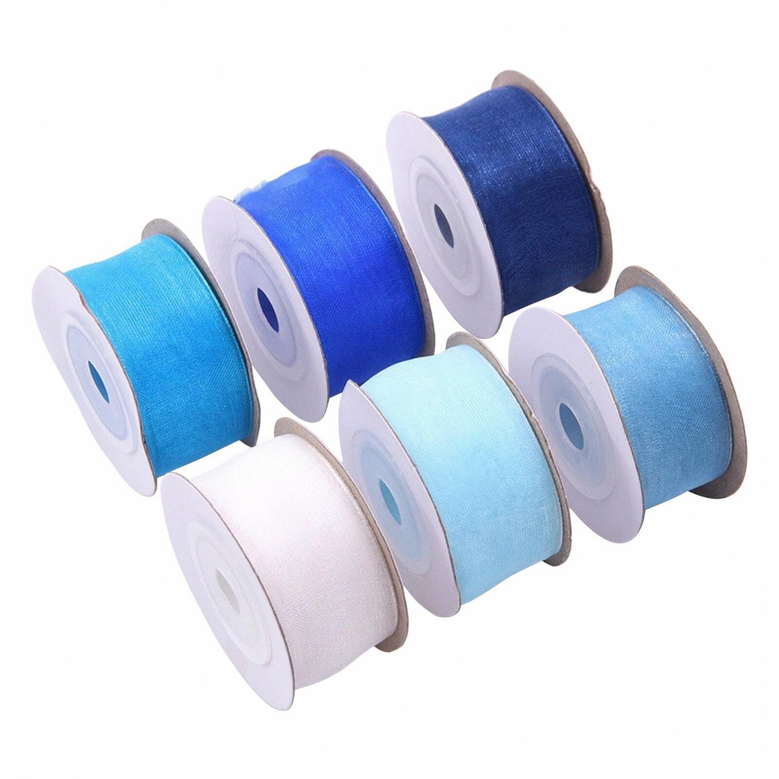 ริบบิ้นใสสำหรับตกแต่ง ใช้ทำลวด - Organza Ribbon Spool บทวิจารณ์และราคา