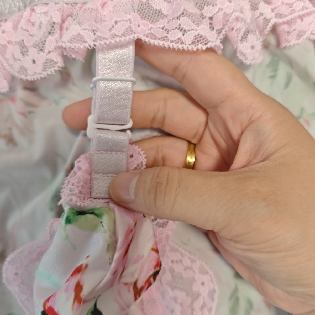 กางเกงในชายแฮนด์เมดลายดอกไม้ เ - Elastic Lace Trim บทวิจารณ์และราคา