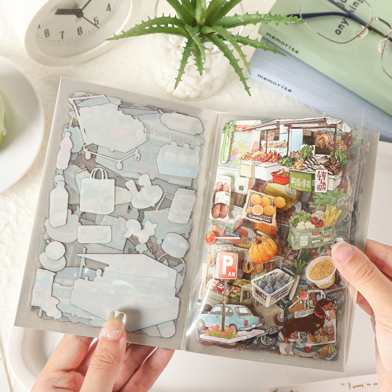 สติกเกอร์ไดคัท 20 ชิ้น/ล็อต ลา - Embellishments For Scrapbooking บทวิจารณ์และราคา